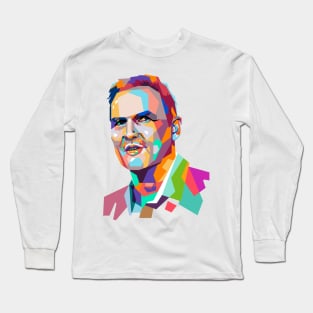 Norm Macdonald Popart Uncurve Long Sleeve T-Shirt